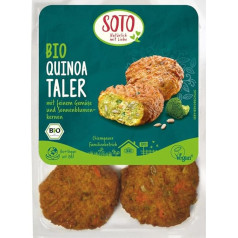 SOTO Ekologiški kvinojos taleriai (6 x 195 g)