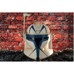 Trooper SW Black Series Cosplay šalmas, Resin Full Head Mask, Halloween Cosplay kostiuminė kaukė, Deluxe Collectible Prop