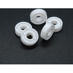 1 Stück 696 Vollkeramiklager 6 x 15 x 5 mm Voll-ZrO2-Keramik-Rillenkugellager