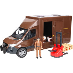 Transporto priemonė mercedes-benz sprinter ups su vairuotoju ir priedais