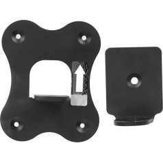 Metalinis garsiakalbio sieninis laikiklis, skirtas SWA 9500S XZ HW Q900A HW Q800A HW Q700A garso juostai - 3 mm storio metalas, lengvas montavimas, paslėptas dizainas - suderinamas su SWA 9500S
