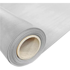 400 akių 304 Nerūdijančio plieno vielos tinklelis Nerūdijančio plieno akių filtravimo ekranas Lapų filtravimo audinys (400 akių, 30 cm x 120 cm)