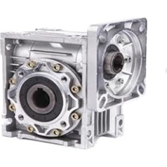NMRV063 Sliekinė pavara 5-100:1 santykis Nema42 110mm varikliui Maksimali galia 160Nm 14/19/22/24mm įėjimas