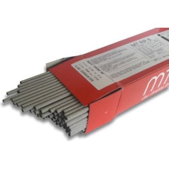 Stabelektroden MT - RR 6 2,50 x 350 mm 4,4 kg 215 Stück TÜV und DB Zugelassen EN ISO 2560-Ass