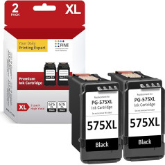CARTRIGO PG-575XL spausdintuvo kasetės 575 XL juodos spalvos rašalo kasetės, suderinamos su 