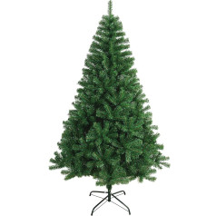 SOLAGUA NAVIDAD 617Tips Dirbtinė žalia eglutė su metaline atrama 150-240 cm (Žalia, 180 cm)