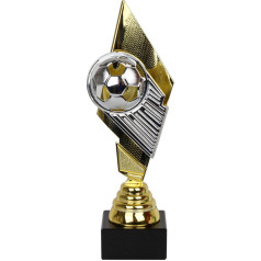 W1863 futbolo taurė aukso spalvos / C - 27,5 cm / aukso spalvos