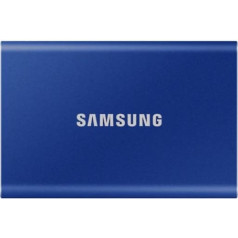 SSD portable t7 2tb usb 3.2 gen.2 mėlyna