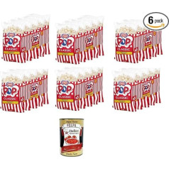 Pata Snack 6 x Multipack Nastrato Pop Corn Multipack Klijuoti kukurūzai 5 x 20 g + Itališka gurmaniška Polpa 400 g