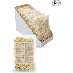 KoRo - Ekologiški moliūgų obuolių tortelinai 12 x 250 g - greitas, lengvas paruošimas - veganiški - ekologiška kokybė