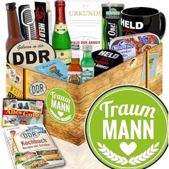 ostprodukte-versand Traummann + Kūrybiškos dovanos Valentino dienai + Kultinis rinkinys GDR vyrams