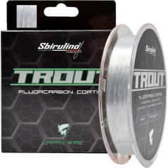 Fluorokarbono danga Upėtakiai MT 150-500-1000 Skersmuo 0,12-0,25 Specialios upėtakių varžybos