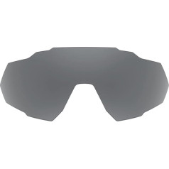 HB - Hot Butter Pakaitiniai akiniai - HB SPIN │ Performance Lens for Men Women Cycling Running Driving Hiking Silver Medium, sidabrinė, sidabrinė