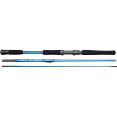Savage Gear SGS4 Inline Boat Wild meškerė, meškerės, metimai, plėšriosios žuvys, lydekos, ešeriai, upėtakiai, lydekos, lydekos, upėtakiai, lydekos, unisex, juoda, 1,90 m, 150-400 g
