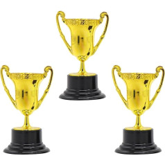SWAYVES 3 X mini trofėjai, mini taurės pripažinimo ceremonijoms, rekvizitai, apdovanojimai / D