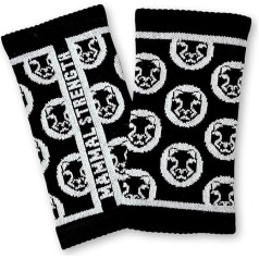 Mammal Strength Sweatbands apyrankės sunkiajai atletikai ir Crossfit - Drėgmę išskiriančios, neslystančios ir patogios - ilgos riešo juostos 14 cm - medžiaginės apyrankės vyrams ir moterims