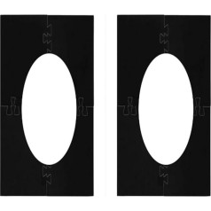 1/2 dalies smiginio lentos sienų apsauga - lengvas smiginio lentos apvadas, smiginio lentos pagrindas, kvadratinė sienų apsauga, smiginio lentos pagrindas | stabilus smiginio lentos sienos apvadas, priedai smiginio žaidimams, W