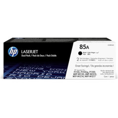 HP 85A 2er-Pack (CE285AD) Schwarz originalus toneris, skirtas HP LaserJet Pro P1102, P1102w, M1132/M1212/M1217/P1102