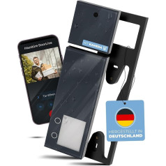 DOORLINE® vaizdo durų skambutis su kamera, belaidis [suderinamas su 