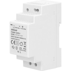 Maitinimo šaltinis 24VDC, 1A, 24W, plotis 2 moduliai