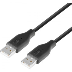 USB kabelis am-am 1,8 m juodas
