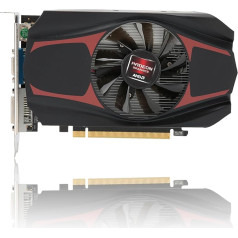 Dpofirs HD7670 1GB kompiuterio vaizdo plokštė, 128 bitų DDR5 650MHz 1000MHz, PCI Express 2.0, mažai triukšmo kelianti vaizdo atminties kortelė darbui biure