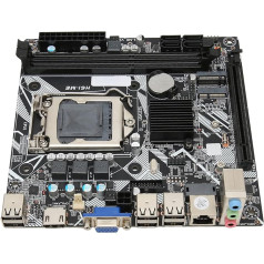 H61-ME ITX pagrindinė plokštė su LGA1155 CPU lizdu Dviejų kanalų DDR3 atminties lizdas su VGA HDMI ir 10 USB2.0 prievadų VBESTLIFEc8mw43guhv
