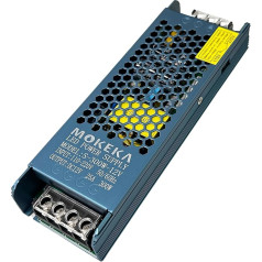 MOKEKA maitinimo šaltinis 12V 25A 300W LED tvarkyklės transformatorius transformatorius AC 110/220V nuolatinės įtampos LED adapteris LED juostelėms (25A/300W)