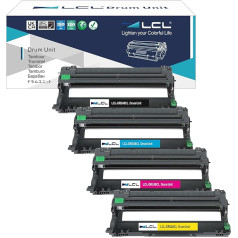 LCL suderinamas būgnas DR-248 DR248 DR248CL DR-248CL būgnas (4PK būgno blokas), skirtas Brother DCP-L3520CDW, DCP-L3520CDWE, HL-L8230CDW, MFC-L3740CDW, HL-L3220CW, MFC-L8390CD WWW, DCP-L3555CDW,