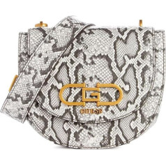 GUESS moterų Fleet balno Crossbody Mini krepšys per petį
