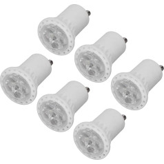 6 LED MR11 lempučių pakuotė Dimmable GU10 Ceramic Energy Saving 4 W 360 LM Nr. 120 laipsnių spindulio kampas GU10 laikiklis Namų apšvietimo įrankis AC 220 V šilta šviesa