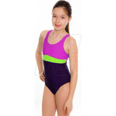 Emily Junior maudymosi kostiumėlis rožinės ir violetinės spalvos / 134 cm