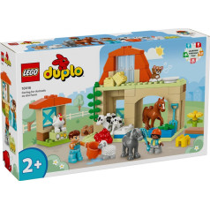 Lego duplo kaladėlės 10416 gyvūnų priežiūra ūkyje