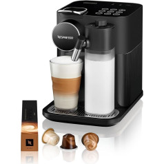 Nespresso De'Longhi EN640.B Gran Lattissima kavos kapsulių aparatas su automatine pieno sistema, 19 barų slėgis, 1400 W, juodas