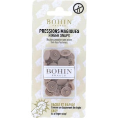 BOHIN France BO71759 Sklendės, smėlio spalvos, 13 mm, 8 vnt.