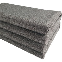 TinaKim storas kėdės apmušalas Fabric Faux Linen Audinys Sofa Couch DIY (linas 14, 2 metrai (150 x 200 cm)