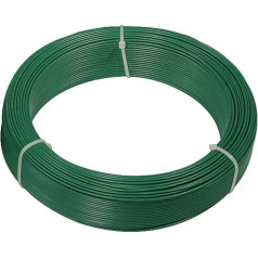 Geležinės vielos apvijos plastmasė Matmenys ø 2,2 x 20, Žalia spalva