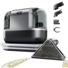 22 Kpa 600 W apmušalų valymo įrenginys, skirtas kilimų plovimui Dulkių siurblys apmušalams ir automobilių dėmėms Drėgnas dulkių siurblys Apmušalų valymo įrenginys Sofos valymo įrenginys Apmušalų valymo įrenginys Dulkių siurblys sofai