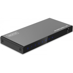 Hdmi skirstytuvas / dalytuvas 1x4, 4k/60hz uhd su hdr, 18 gbps, hdcp 2.2, edid