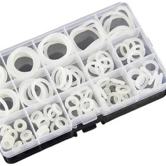 O-Ring Silikono NBR VMQ FKM sandarinimo guminių žiedų rinkinys Dėžutės žiedo remonto rinkinys Kranklio sandarinimo vožtuvas Vandeniui atsparus alyvos sandarinimo rinkinys (2 mm-B)