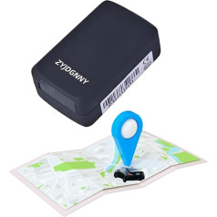 Zyjdgnny Stiprus magnetinis GPS seklys: Nemokama programėlė: realaus laiko stebėjimas, ilgas budėjimo režimas, sekimo įrenginys su nemokama programėle