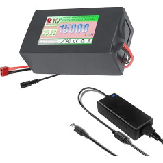 JHKJ 25,2 V ličio baterija 24 V ličio jonų baterija 8 Ah 10 Ah 12 Ah 15 Ah 20 Ah su įkrovikliu Vandeniui atspari ličio baterija 1000 W 500 W 400 W 200 W varikliui Rinkinys, T, 25,2 V 15 Ah