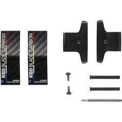 LOOK Cycle - Pedalų rinkinys, KEO Blade Carbon - KEO Blade Carbon, keraminių ir titaninių pedalų peilių rinkinys - atsarginis peilis ir (arba) įtampos reguliavimas - įtampa XX