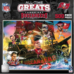 MasterPieces Tampa Bay Buccaneers All-Time Greats 500 Stück, TBB1100
