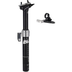 XLC All MTN teleskopinė sėdynės atrama SP-T10B, skersmuo 30,9 mm, 400 mm, SZ, nuotolinis, stebulė 125 mm