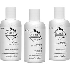 G.HAIR vokiečių švelninanti šampūno priemonė ir kaukė 750g