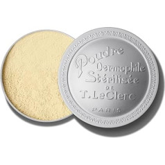 T. LeClerc Dermophilic Free Powder Colour 02 Banana Made in France Vegan Formula Dermatologiškai patikrinta