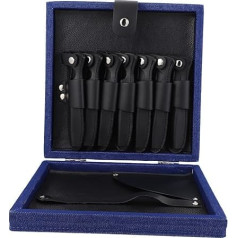 Ipetboom Kasten Werkzeugkasten Zum Haarschneiden Friseur-kit Reisetasche Für Friseure Reißverschlüsse Beschriften Rasierkamm Zum Schneiden Von Haaren Splissschneider Friseurtasche Denim