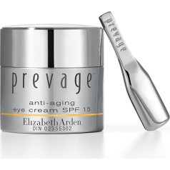 Elizabeth Arden Prevage Anti-Ageing Eye Cream SPF 15, 15 ml, dieninis kremas nuo aplinkos poveikio, apsaugo nuo senėjimo ir mažina smulkias raukšleles, odos priežiūra moterims