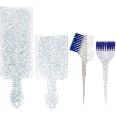 Haarfärbe-Set, Strähnenkämme, Balayage-Brett, Haarfärbepinsel, Hervorhebungsbrett, Haarfärbepinsel